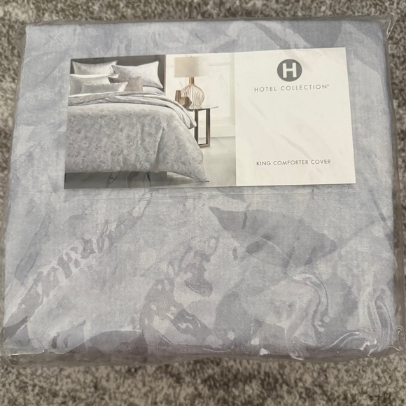 Hotel collection king comforter cover autumn leaf